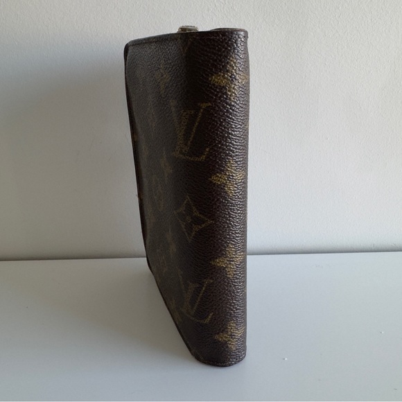 LOUIS VUITTON Monogram Viennois Wallet in Brown - Picture 9 of 9